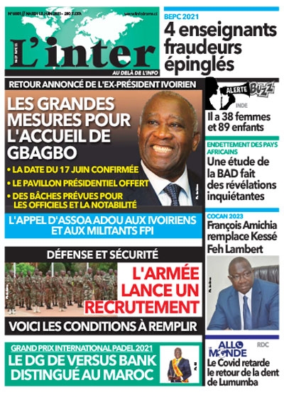 L'INTER du Mardi 15 juin 2021