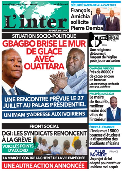 L'INTER du Jeudi 22 juillet 2021