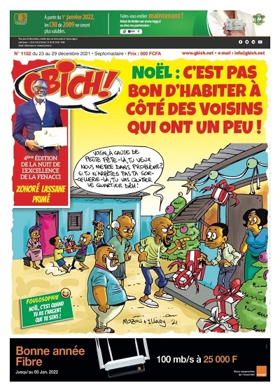 GBICH semaine du Jeudi 23 Décembre 2021