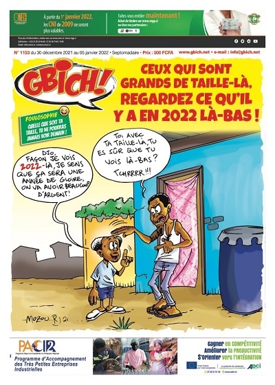 GBICH semaine du Jeudi 30 Décembre 2021