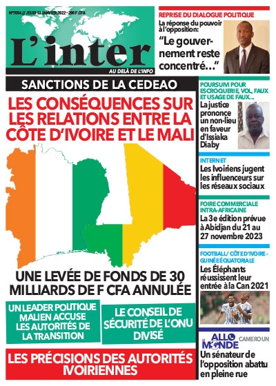 L'INTER du Jeudi 13 Janvier 2022