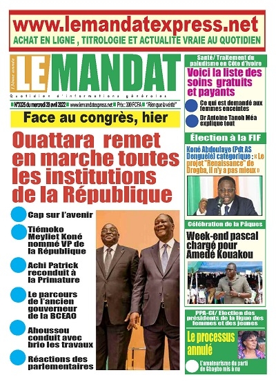 LE MANDAT du Mercredi 20 Avril 2022