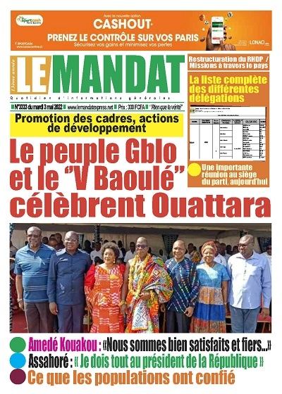 LE MANDAT du Mardi 03 Mai 2022