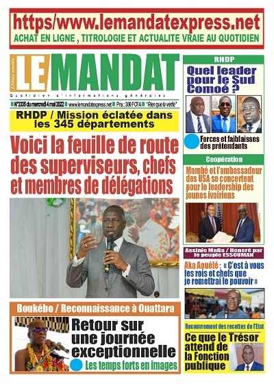 LE MANDAT du Mercredi 04 Mai 2022
