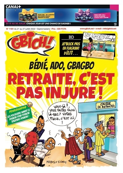 GBICH semaine du Jeudi 21 juillet 2022