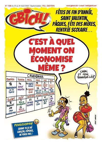 GBICH semaine du Jeudi 25 Août 2022